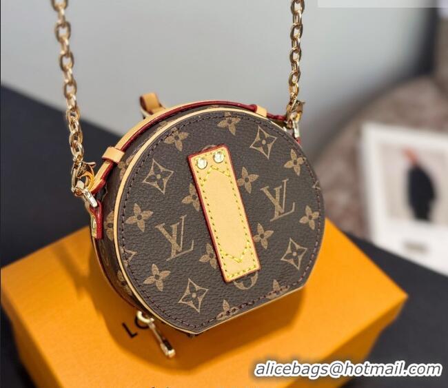 Top Quality Louis Vuitton Clutch with Chain LV010713 Brown Monogram 2026