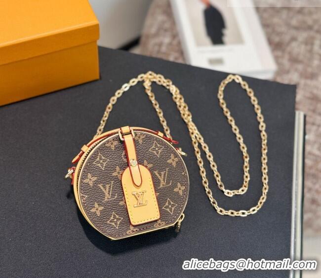 Top Quality Louis Vuitton Clutch with Chain LV010713 Brown Monogram 2026