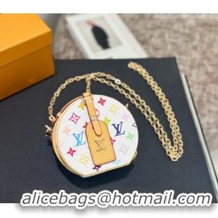 Fashion Discount Louis Vuitton LV x TM Clutch with Chain LV010713 White 2026