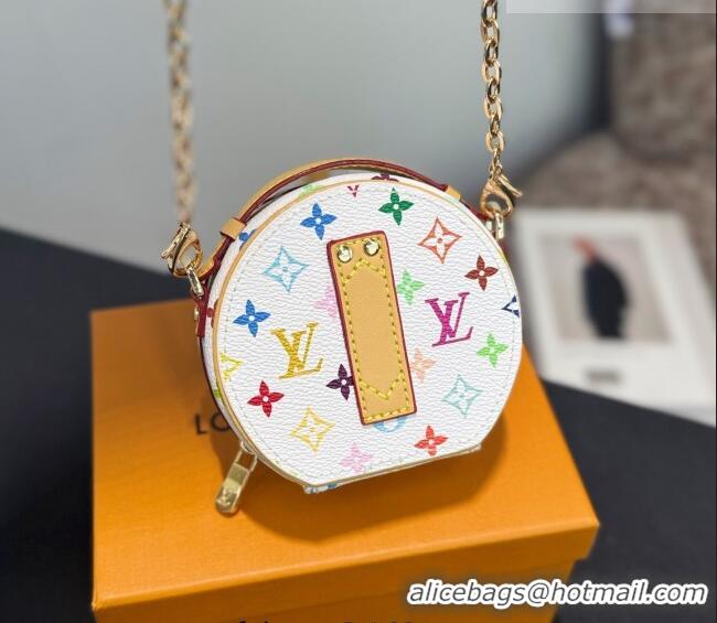 Fashion Discount Louis Vuitton LV x TM Clutch with Chain LV010713 White 2026