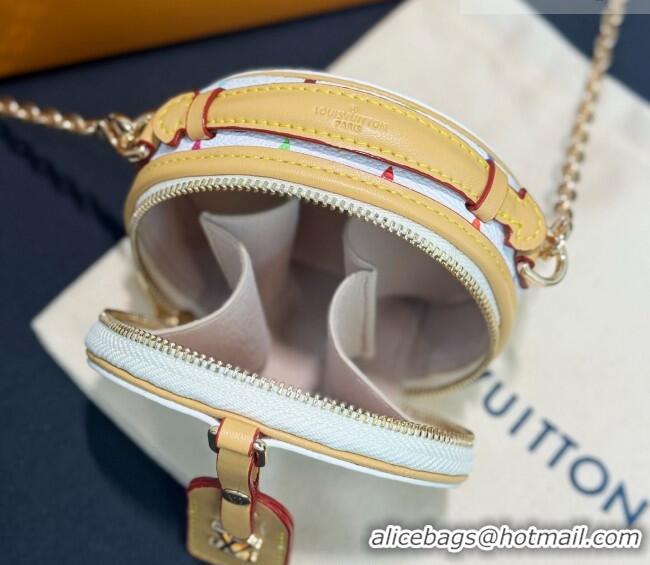 Fashion Discount Louis Vuitton LV x TM Clutch with Chain LV010713 White 2026