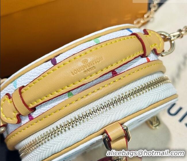 Fashion Discount Louis Vuitton LV x TM Clutch with Chain LV010713 White 2026