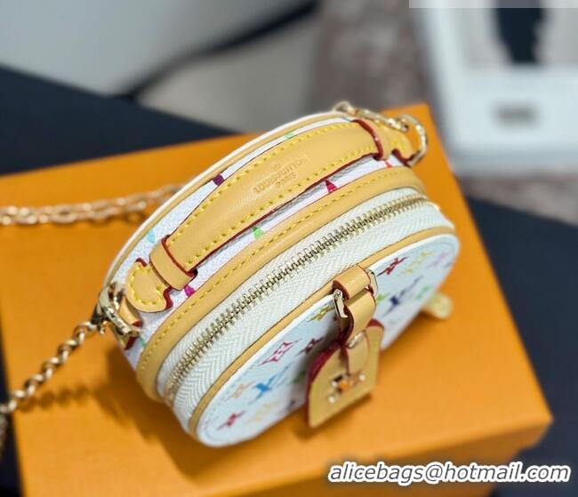 Fashion Discount Louis Vuitton LV x TM Clutch with Chain LV010713 White 2026