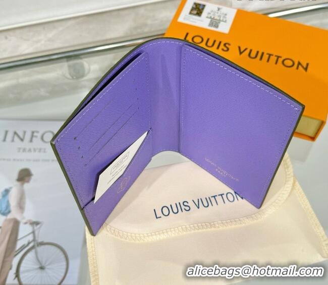 Big Discount Louis Vuitton Passport Cover Vivienne/Monogram Blue Frost M15320 2026