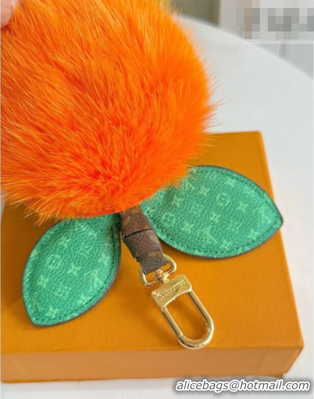 Discount Louis Vuitton LV Clementine Pouch Bag Charm M03221 Orange 2026