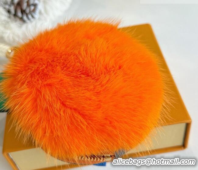 Discount Louis Vuitton LV Clementine Pouch Bag Charm M03221 Orange 2026