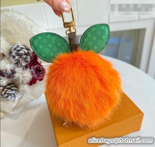 Discount Louis Vuitton LV Clementine Pouch Bag Charm M03221 Orange 2026