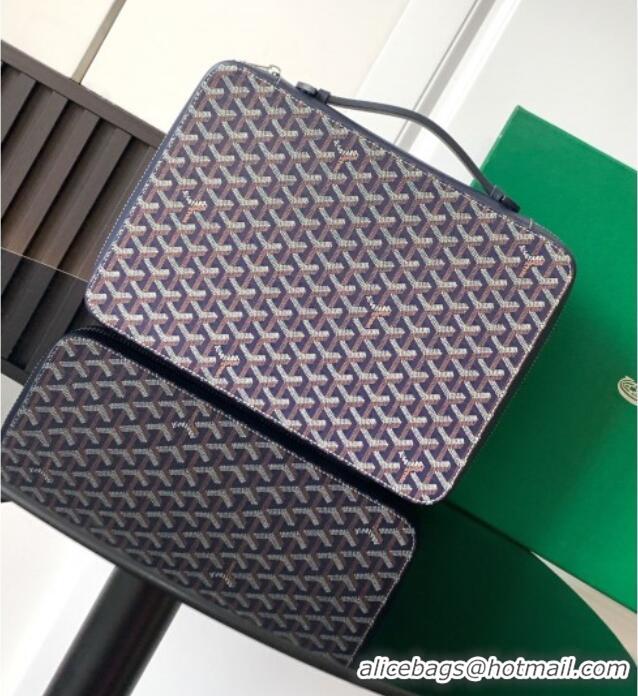 Grade Design Goyard Compagnon Universel A4 8065 Blue 2025