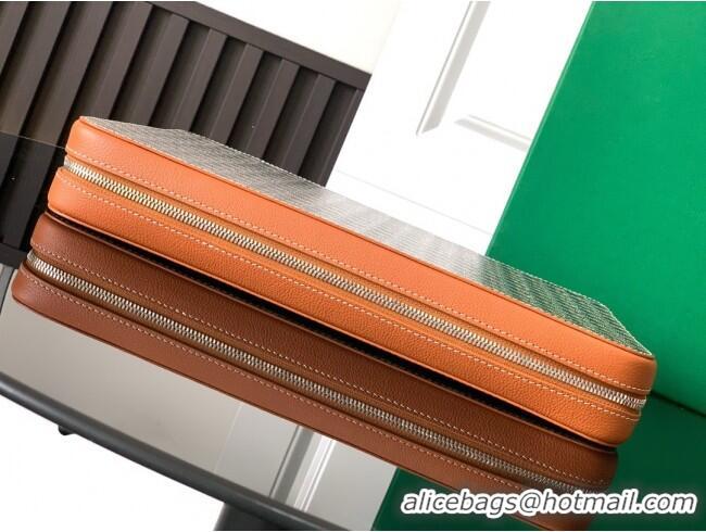 Best Quality Goyard Compagnon Universel A4 8065 Black And Brown 2025