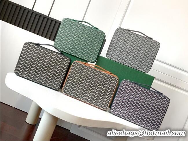 Best Quality Goyard Compagnon Universel A4 8065 Black And Brown 2025