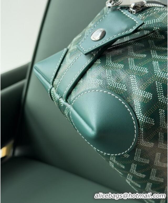 Buy Discount Goyard Bowling 25 Toiletry Bag With Strap 020216 Green 2025