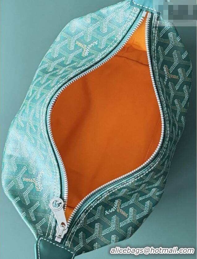 Buy Discount Goyard Bowling 25 Toiletry Bag With Strap 020216 Green 2025