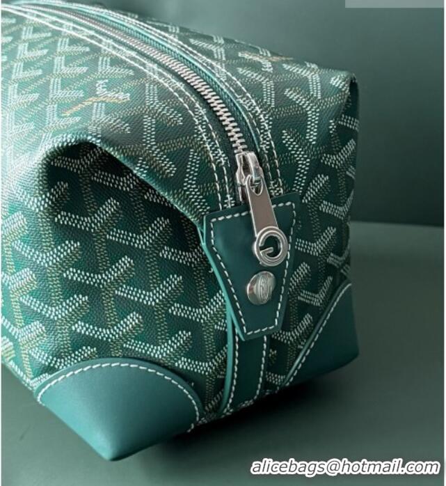 Buy Discount Goyard Bowling 25 Toiletry Bag With Strap 020216 Green 2025