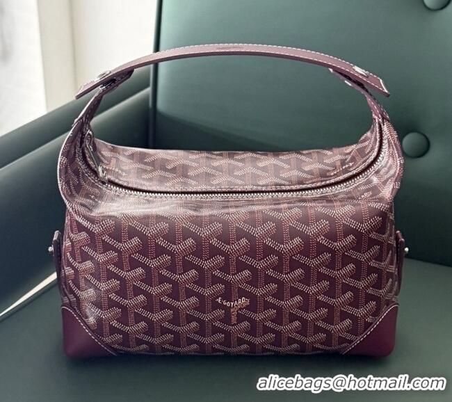 Discount Goyard Bowling 25 Toiletry Bag With Strap 020216 Burgundy 2025