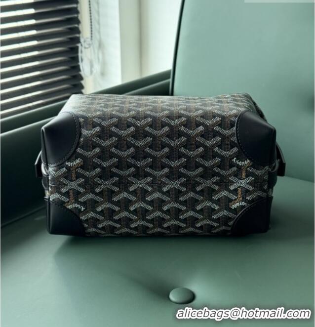 Affordable Price Goyard Bowling 25 Toiletry Bag With Strap 020216 Black 2025