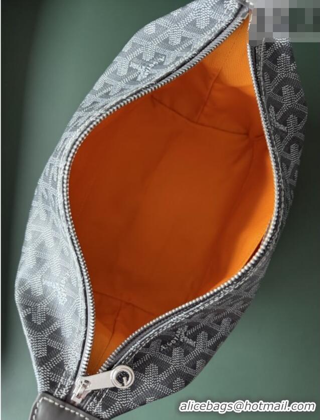 Top Design Goyard Bowling 25 Toiletry Bag With Strap 020216 Grey 2025