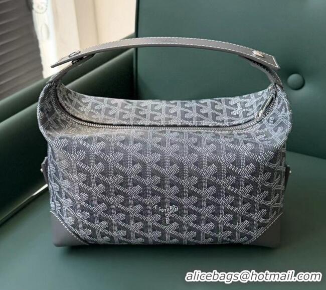 Top Design Goyard Bowling 25 Toiletry Bag With Strap 020216 Grey 2025