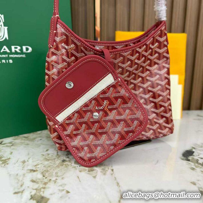 Buy Inexpensive Goyard Boheme Mini Hobo Bag G4592 Red