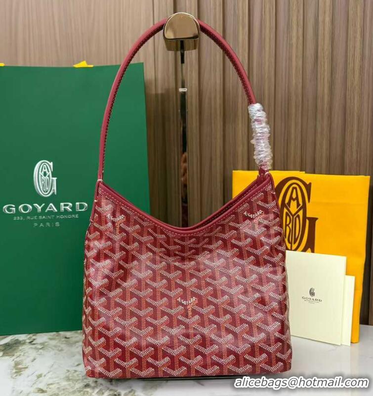 Buy Inexpensive Goyard Boheme Mini Hobo Bag G4592 Red