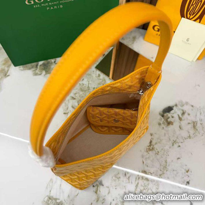 Affordable Price Goyard Boheme Mini Hobo Bag G4592 Yellow