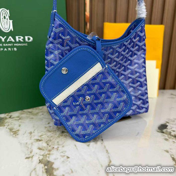 Shop Promotional Goyard Boheme Mini Hobo Bag G4592 Light Blue