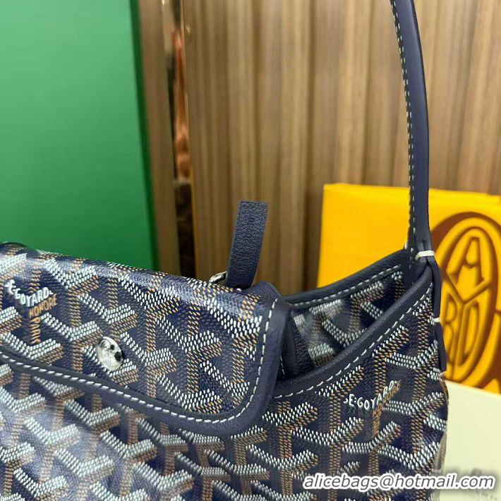 Buy Fashionable Goyard Boheme Mini Hobo Bag G4592 Navy Blue
