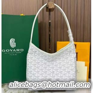 Top Design Goyard Boheme Mini Hobo Bag G4592 White