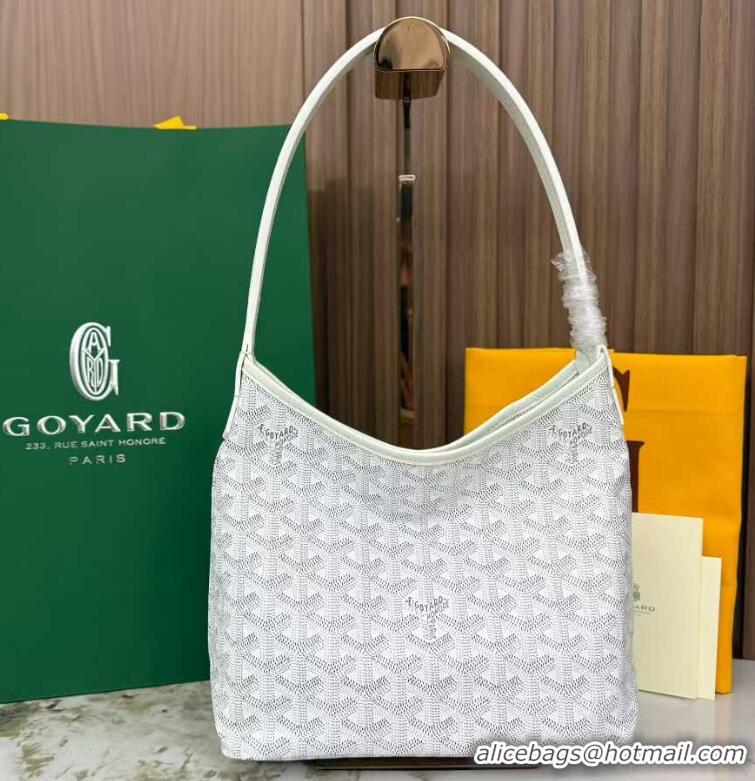 Top Design Goyard Boheme Mini Hobo Bag G4592 White