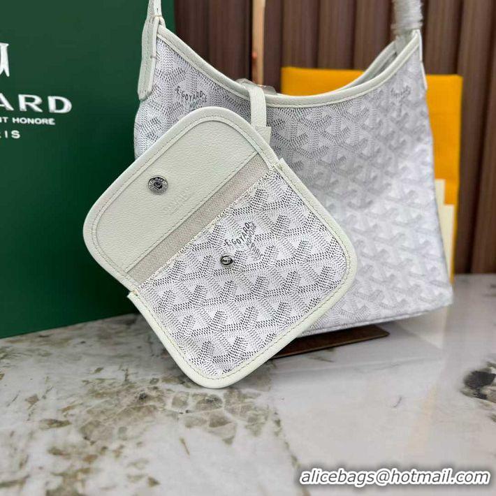 Top Design Goyard Boheme Mini Hobo Bag G4592 White