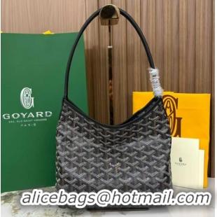 Luxury Cheap Goyard Boheme Mini Hobo Bag G4592 Black