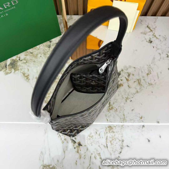 Luxury Cheap Goyard Boheme Mini Hobo Bag G4592 Black