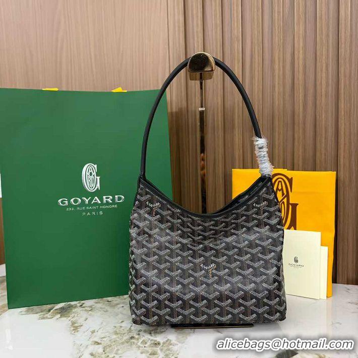 Luxury Cheap Goyard Boheme Mini Hobo Bag G4592 Black