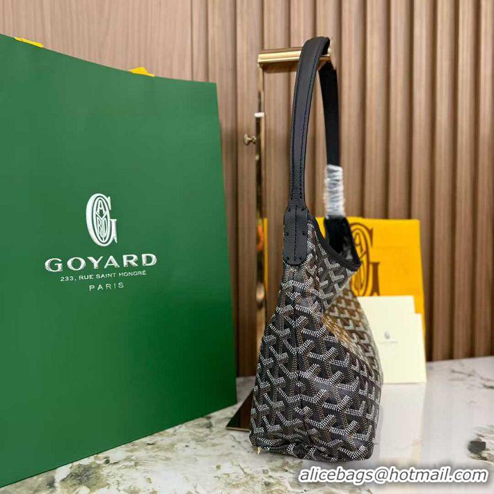 Luxury Cheap Goyard Boheme Mini Hobo Bag G4592 Black