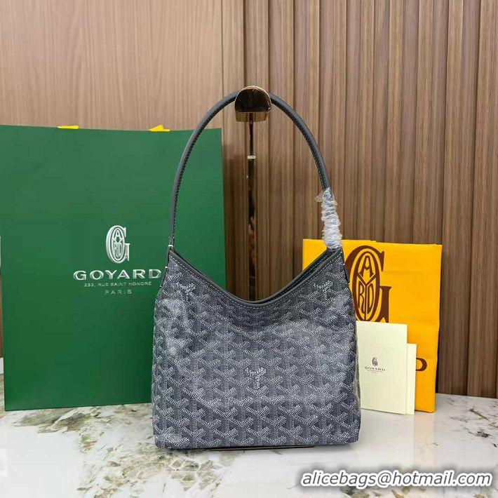 Top Grade Goyard Boheme Mini Hobo Bag G4592 Dark Grey