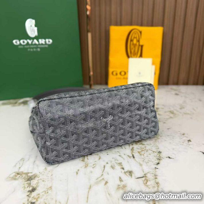 Top Grade Goyard Boheme Mini Hobo Bag G4592 Dark Grey