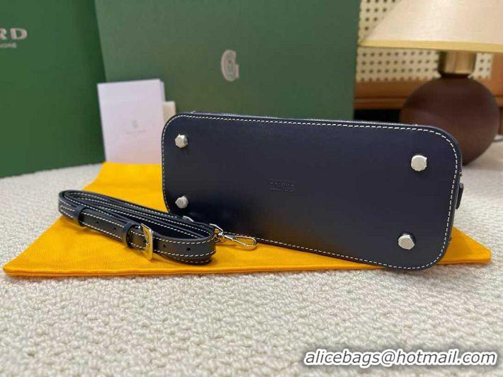 Top Grade Discount Goyard Vendome Top Handle Bag 2390 Navy Blue