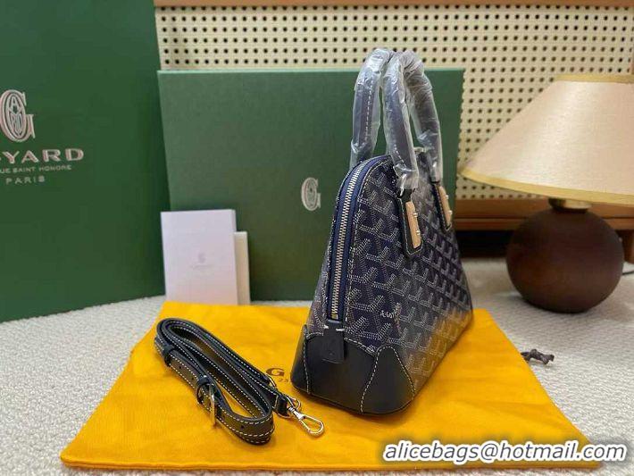 Top Grade Discount Goyard Vendome Top Handle Bag 2390 Navy Blue