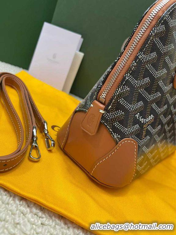 Promotional Goyard Vendome Top Handle Bag 2390 Black And Tan