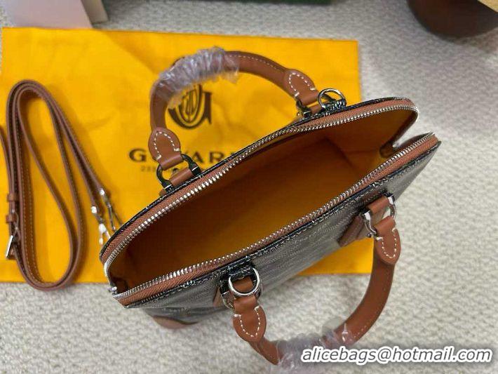 Promotional Goyard Vendome Top Handle Bag 2390 Black And Tan