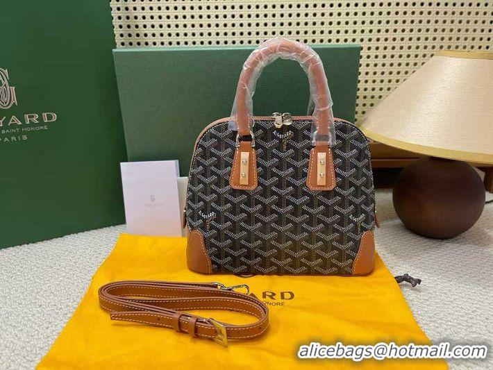 Promotional Goyard Vendome Top Handle Bag 2390 Black And Tan