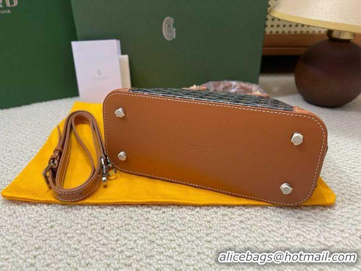 Promotional Goyard Vendome Top Handle Bag 2390 Black And Tan