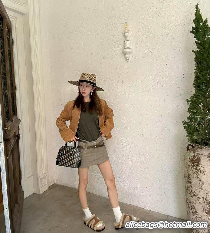 Grade Quality Goyard Vendome Top Handle Bag 2390 Black