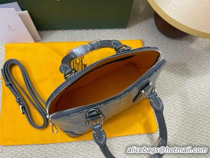 Luxury Discount Goyard Vendome Top Handle Bag 2390 Dark Grey