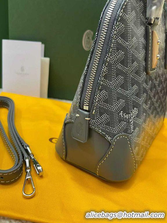 Luxury Discount Goyard Vendome Top Handle Bag 2390 Dark Grey