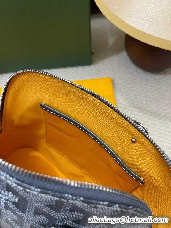 Luxury Discount Goyard Vendome Top Handle Bag 2390 Dark Grey