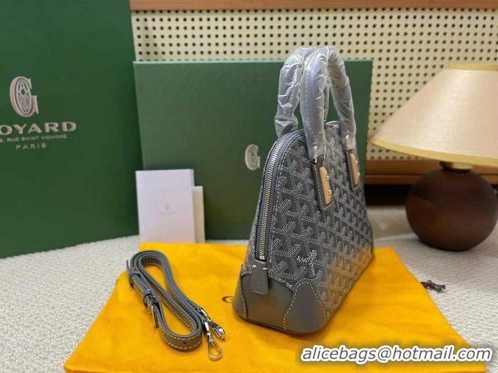 Luxury Discount Goyard Vendome Top Handle Bag 2390 Dark Grey