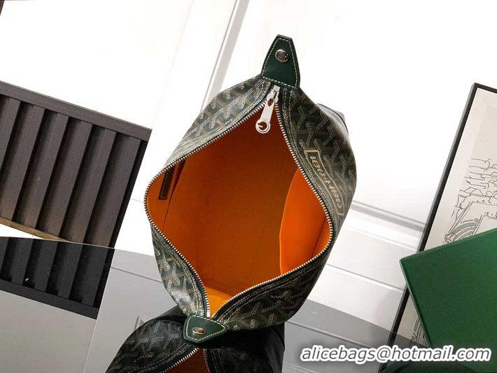 Grade Promotional Goyard Boeing 25 Travel Toilet Bag G8741 Dark Green