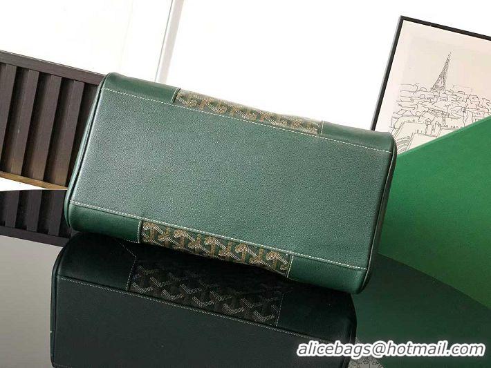 Super Quality New Fashion Goyard Saigon Tote Bag GY11011 Dark Green