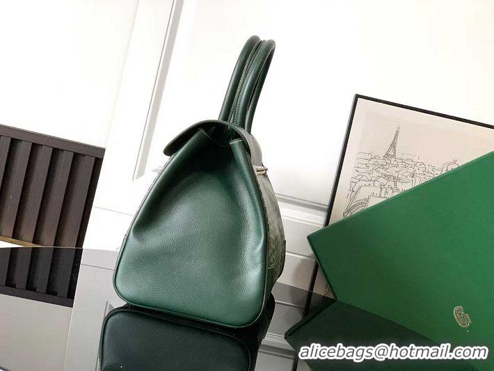 Super Quality New Fashion Goyard Saigon Tote Bag GY11011 Dark Green
