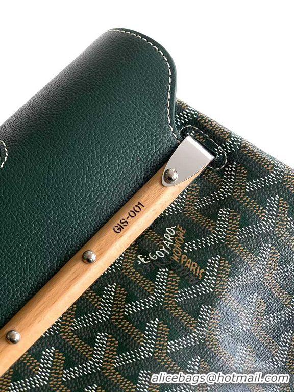 Super Quality New Fashion Goyard Saigon Tote Bag GY11011 Dark Green